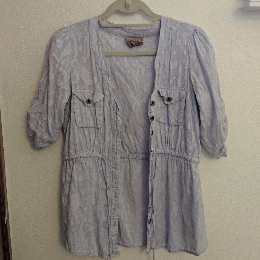 BKE Button Up Blouse